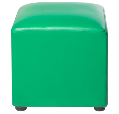 เก้าอี้สตูลเหลี่ยม ทรงลูกเต๋า สีเขียวไฮเนเก้น